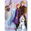 Disney Jégvarázs Winter Friends polár takaró 100x140cm
