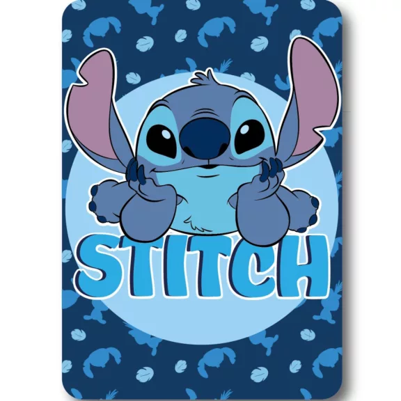 Disney Lilo és Stitch, A csillagkutya Feather polár takaró 100x140cm Disney Lilo és Stitch, A csillagkutya Feather polár takaró 100x140cm