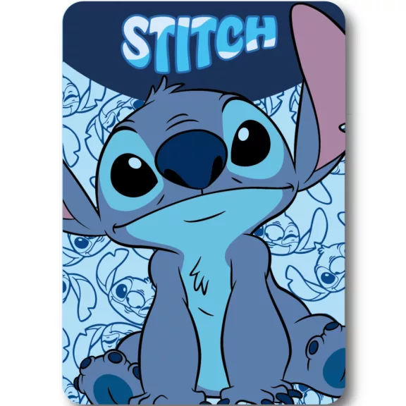 Disney Lilo és Stitch, A csillagkutya Happy polár takaró 100x140cm Disney Lilo és Stitch, A csillagkutya Happy polár takaró 100x140cm