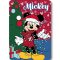 Disney Mickey Lights Karácsonyi polár takaró 100x140cm