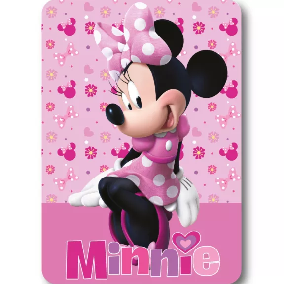 Disney Minnie Lovely Charm polár takaró 100x140cm Disney Minnie Lovely Charm polár takaró 100x140cm
