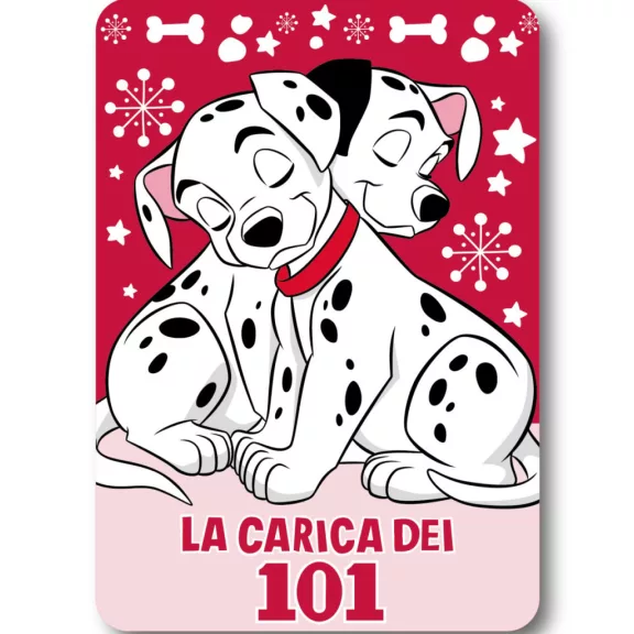Disney 101 Kiskutya Cuddle Spots polár takaró 100x140cm Disney 101 Kiskutya Cuddle Spots polár takaró 100x140cm