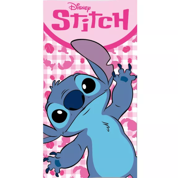 Disney Lilo és Stitch, A csillagkutya Pink Fun fürdőlepedő, strand törölköző 70x140cm (Fast Dry) Disney Lilo és Stitch, A csillagkutya Pink Fun fürdőlepedő, strand törölköző 70x140cm (Fast Dry)