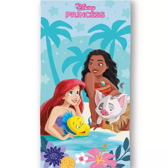 Disney Hercegnők Beachside fürdőlepedő, strand törölköző 70x140cm (Fast Dry) Disney Hercegnők Beachside fürdőlepedő, strand törölköző 70x140cm (Fast Dry)