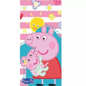   Peppa malac Little Love fürdőlepedő, strand törölköző 70x140cm (Fast Dry)