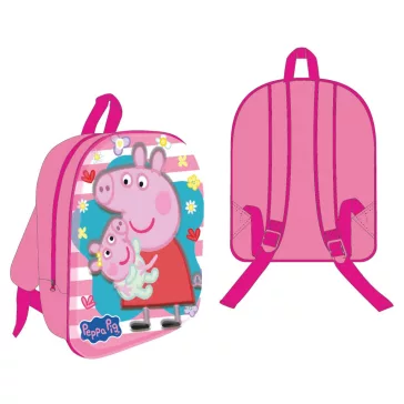 Peppa malac Evie 3D hátizsák, táska 30 cm