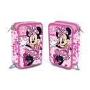 Disney Minnie Lovely Charm tolltartó töltött 3 emeletes Disney Minnie Lovely Charm tolltartó töltött 3 emeletes