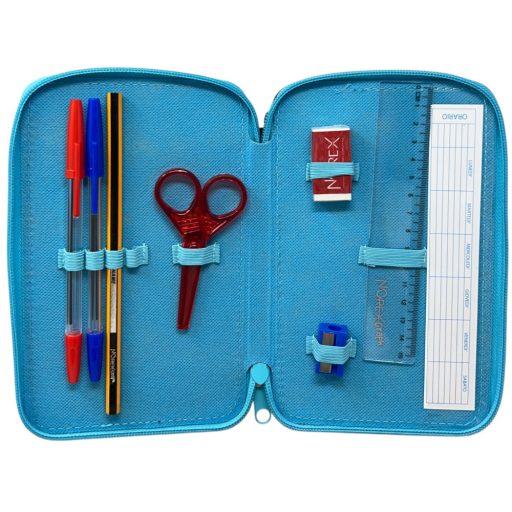 Disney Lilo és Stitch, A csillagkutya Happy tolltartó töltött 3 emeletes