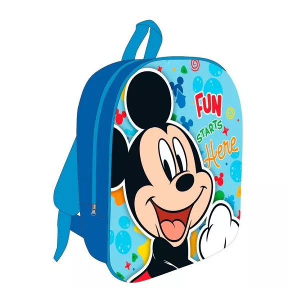 Disney Mickey Fun Starts 3D hátizsák, táska 30 cm Disney Mickey Fun Starts 3D hátizsák, táska 30 cm