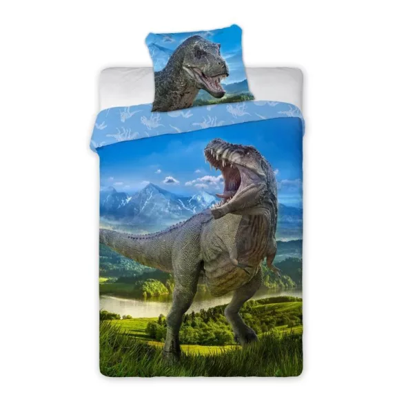 Dinoszaurusz T-Rex ágyneműhuzat 140×200cm, 70×90 cm Dinoszaurusz T-Rex ágyneműhuzat 140×200cm, 70×90 cm