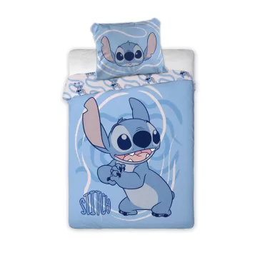   Disney Lilo és Stitch, A csillagkutya Whirlwind gyerek, ovis ágyneműhuzat 100×135 cm, 40×60 cm