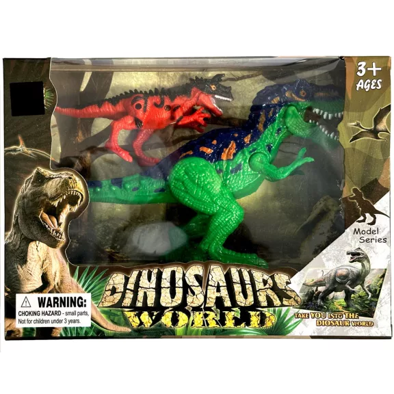 Dinoszaurusz Vulturous műanyag figura 2db-os szett dobozban Dinoszaurusz Vulturous műanyag figura 2db-os szett dobozban