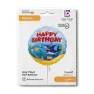 Happy Birthday Ocean fólia lufi 46 cm Happy Birthday Ocean fólia lufi 46 cm