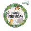 Happy Birthday Jungle fólia lufi 46 cm