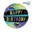 Happy Birthday Vivid Gaming fólia lufi 46 cm