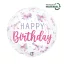 Happy Birthday Bows fólia lufi 46 cm