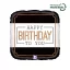 Happy Birthday Classic fólia lufi 46 cm