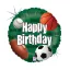 Happy Birthday Sports Balls Holo fólia lufi 46 cm