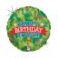 Happy Birthday Camouflage Holo fólia lufi 46 cm