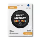 Happy Birthday Fart Face fólia lufi 46 cm