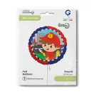 Tűzoltó Hero fólia lufi 46 cm
