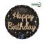 Happy Birthday Sparkling fólia lufi 46 cm