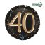Happy Birthday 40 Sparkling fólia lufi 46 cm