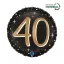 Happy Birthday 40 Sparkling fólia lufi 46 cm