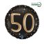 Happy Birthday 50 Sparkling fólia lufi 46 cm