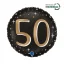 Happy Birthday 50 Sparkling fólia lufi 46 cm