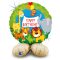 Happy Birthday Jungle fólia lufi talppal 41 cm