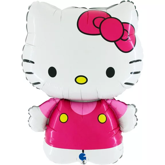 Hello Kitty Fuxia fólia lufi 64 cm Hello Kitty Fuxia fólia lufi 64 cm