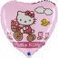Hello Kitty Bike fólia lufi 46 cm