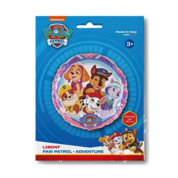 Mancs Őrjárat Adventure fólia lufi 46 cm