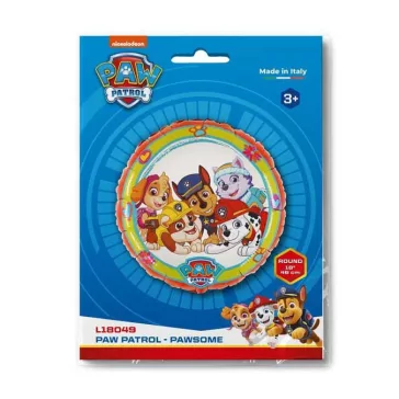 Mancs Őrjárat Pawsome fólia lufi 46 cm
