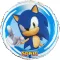 Sonic a sündisznó Trio fólia lufi 46 cm