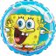 SpongyaBob Bubbles fólia lufi 46 cm