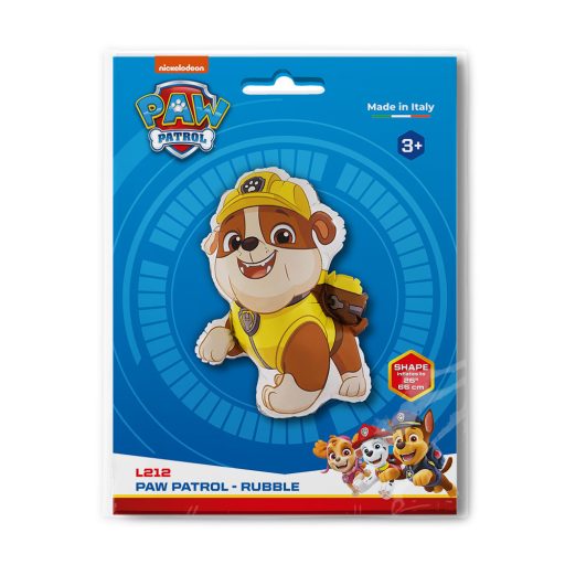 Mancs Őrjárat Rubble fólia lufi 66 cm