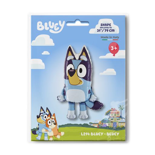 Bluey Blue fólia lufi 79 cm