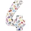 Bluey Friends 4-es szám fólia lufi 66 cm
