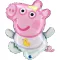 Peppa malac Evie fólia lufi 58 cm