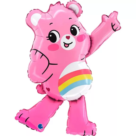 Gondos bocsok Cheer Bear fólia lufi 75 cm Gondos bocsok Cheer Bear fólia lufi 75 cm