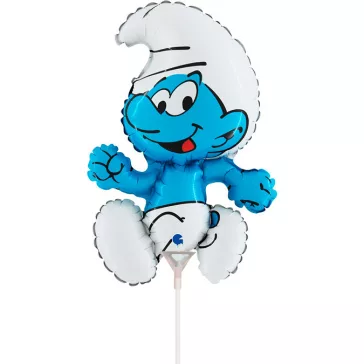 Hupikék törpikék Jokey mini fólia lufi 35 cm (WP)