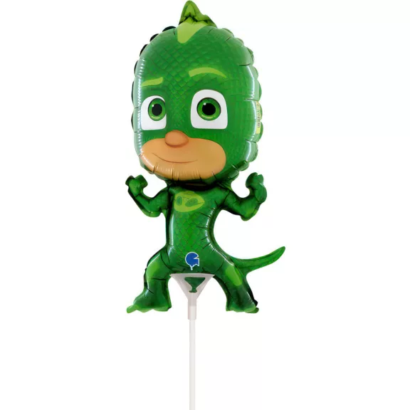 Pizsihősök Gekko mini fólia lufi 35 cm (WP) Pizsihősök Gekko mini fólia lufi 35 cm (WP)