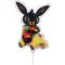 Bing Taxi mini fólia lufi 35 cm (WP)