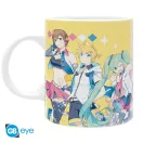 Hatsune Miku bögre 320 ml Miku and Friends