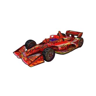 Fa puzzle – Versenyautó (FSC-wood)