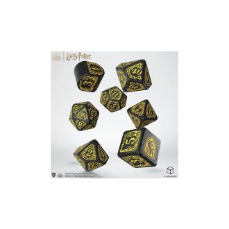 Dobókocka készlet, Harry Potter: Hufflepuff (fekete)