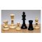 Sakkfigura készlet súlyozott, 93 mm, műanyag, Staunton 6 - 650411