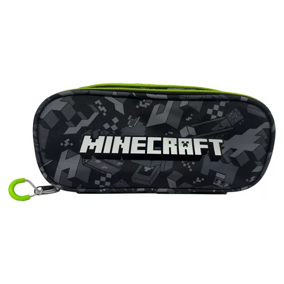 Minecraft Camo Terra 2 rekeszes tolltartó 23,5 cm Minecraft Camo Terra 2 rekeszes tolltartó 23,5 cm